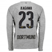 Camisetas De Futbol BVB Borussia Dortmund Shinji Kagawa 23 Tercera equipación Manga Larga 2017-18..